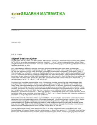 Sejarah matematika | PDF