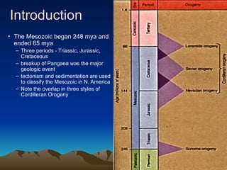 Comprehensive Overview of Mesozoic Earth History and Geologic Events | PPT