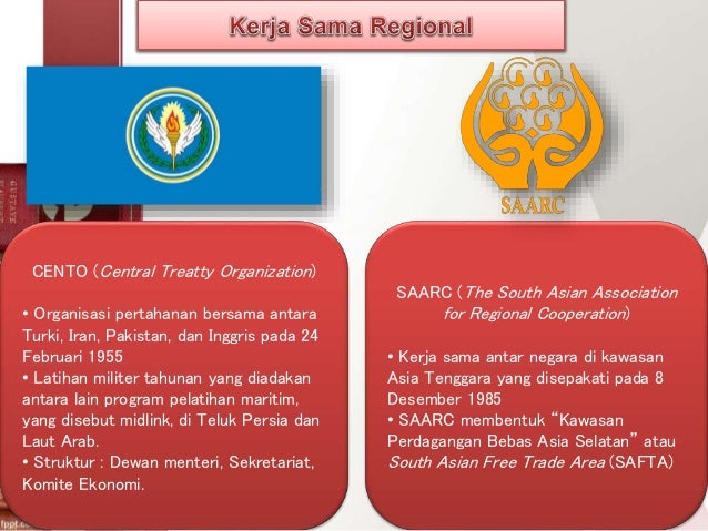 Sejarah Organisasi Regional