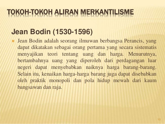 Aliran Fisiokrat Dan Merkantilisme