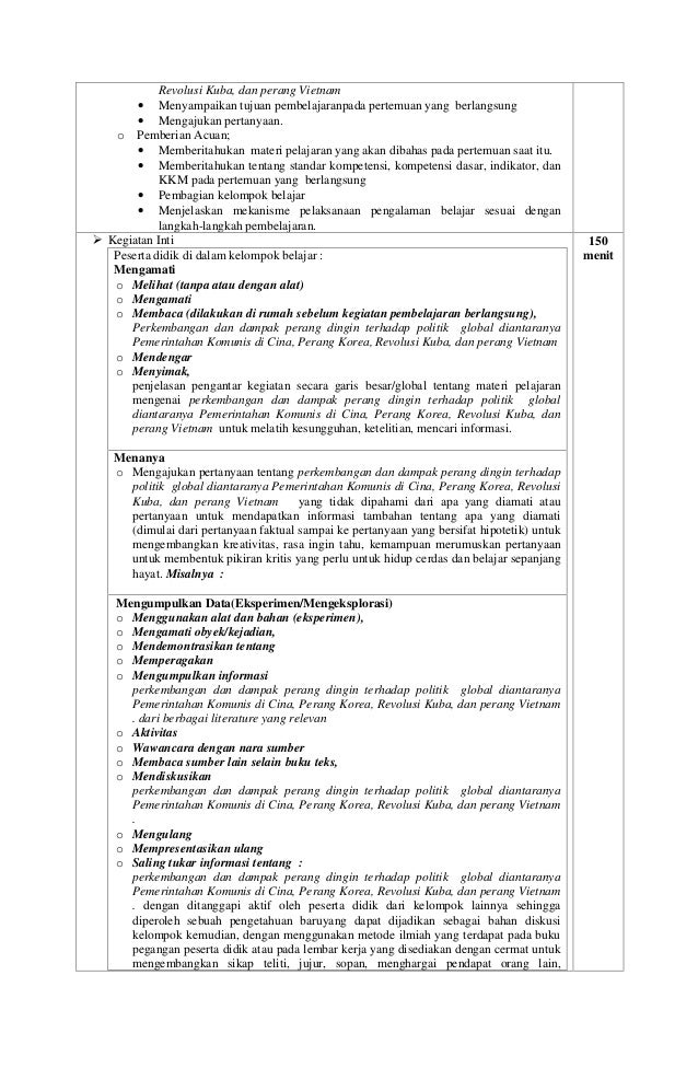 Download Rpp Sejarah Peminatan Kelas Xii Ilmusosial Id