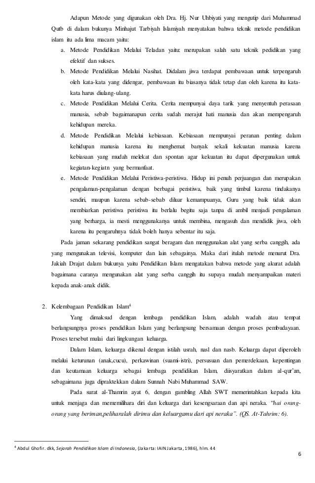 Sejarah pendidikan islam 8