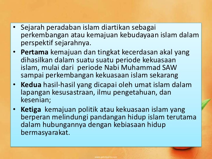 Sejarah Peradaban Islam 1