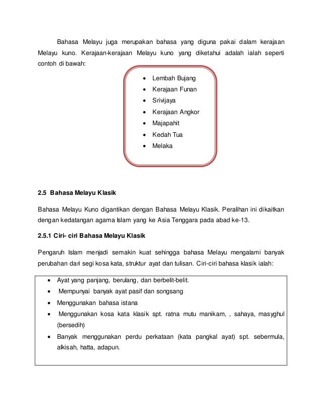 Contoh Hikayat Melayu Kuno