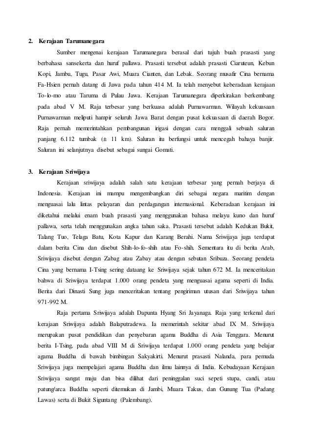 Sejarah perkembangan hindu budha di indonesia