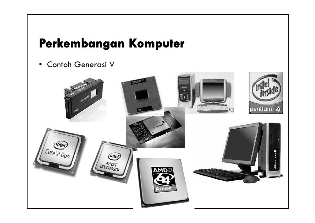 Sejarah &amp; perkembangan komputer