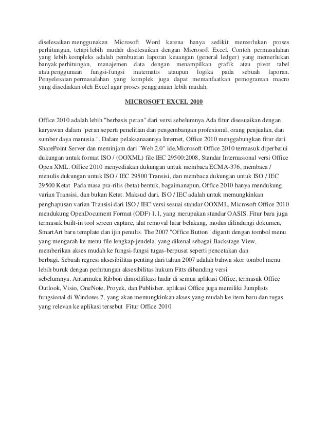 Sejarah Perkembangan Microsoft Excel