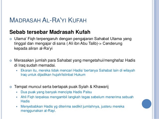 Sejarah Perundangan Islam Zaman Tabi In