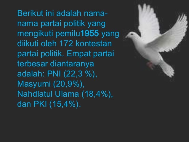 Sejarah politik di indonesia