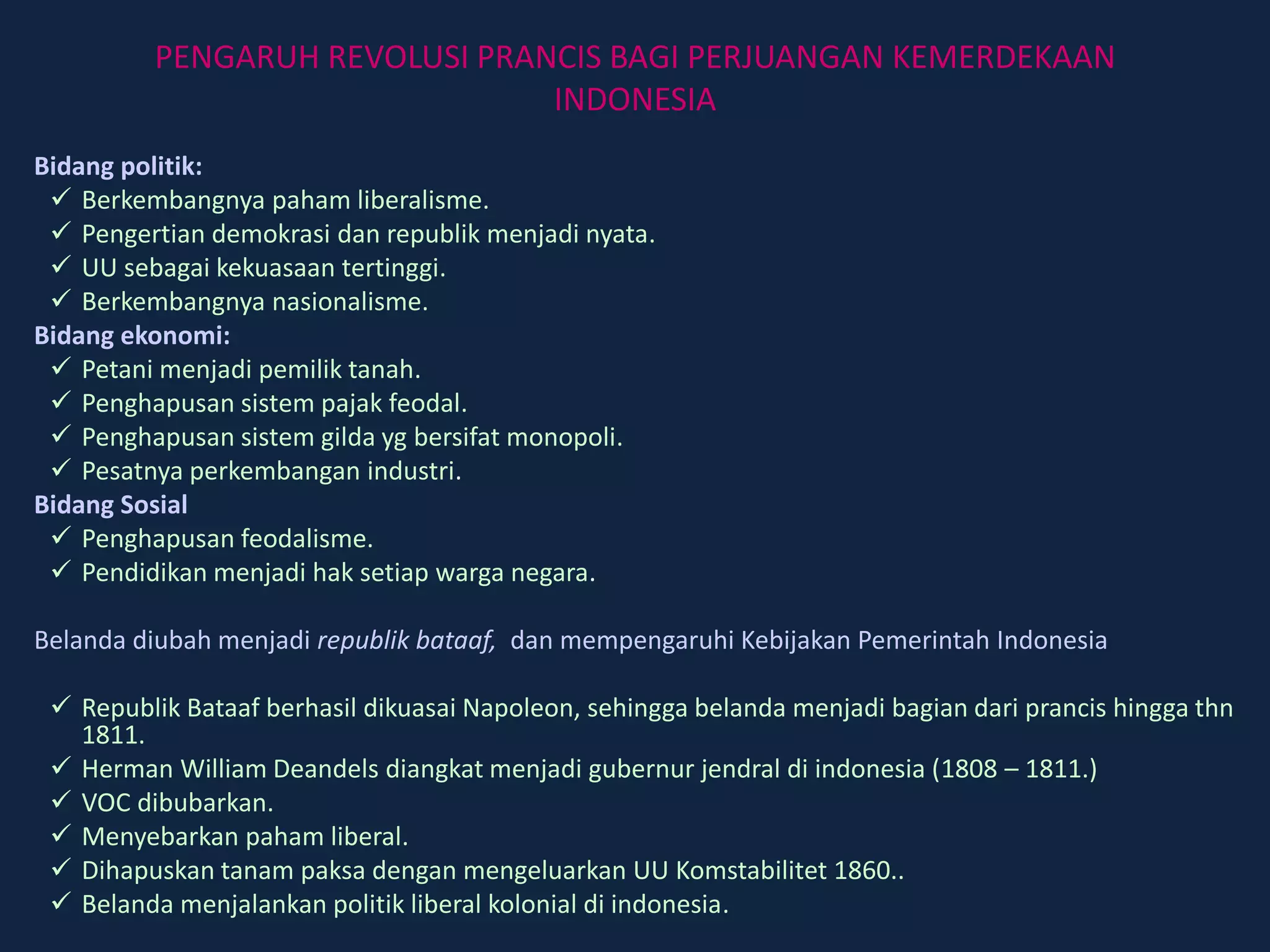 Sejarah - revolusi | PPTX