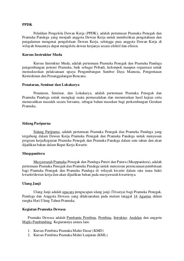 Sejarah Singkat Gerakan Pramuka Sejarah Singkat Gerakan Pramuka