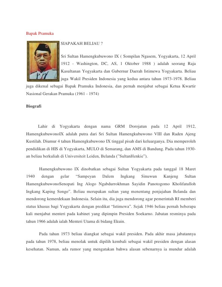 Sejarah Singkat Gerakan Pramuka Sedunia