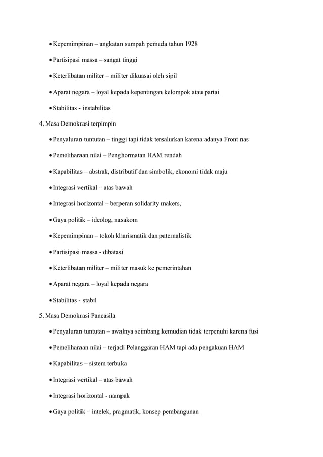 Sejarah sistem politik indonesia