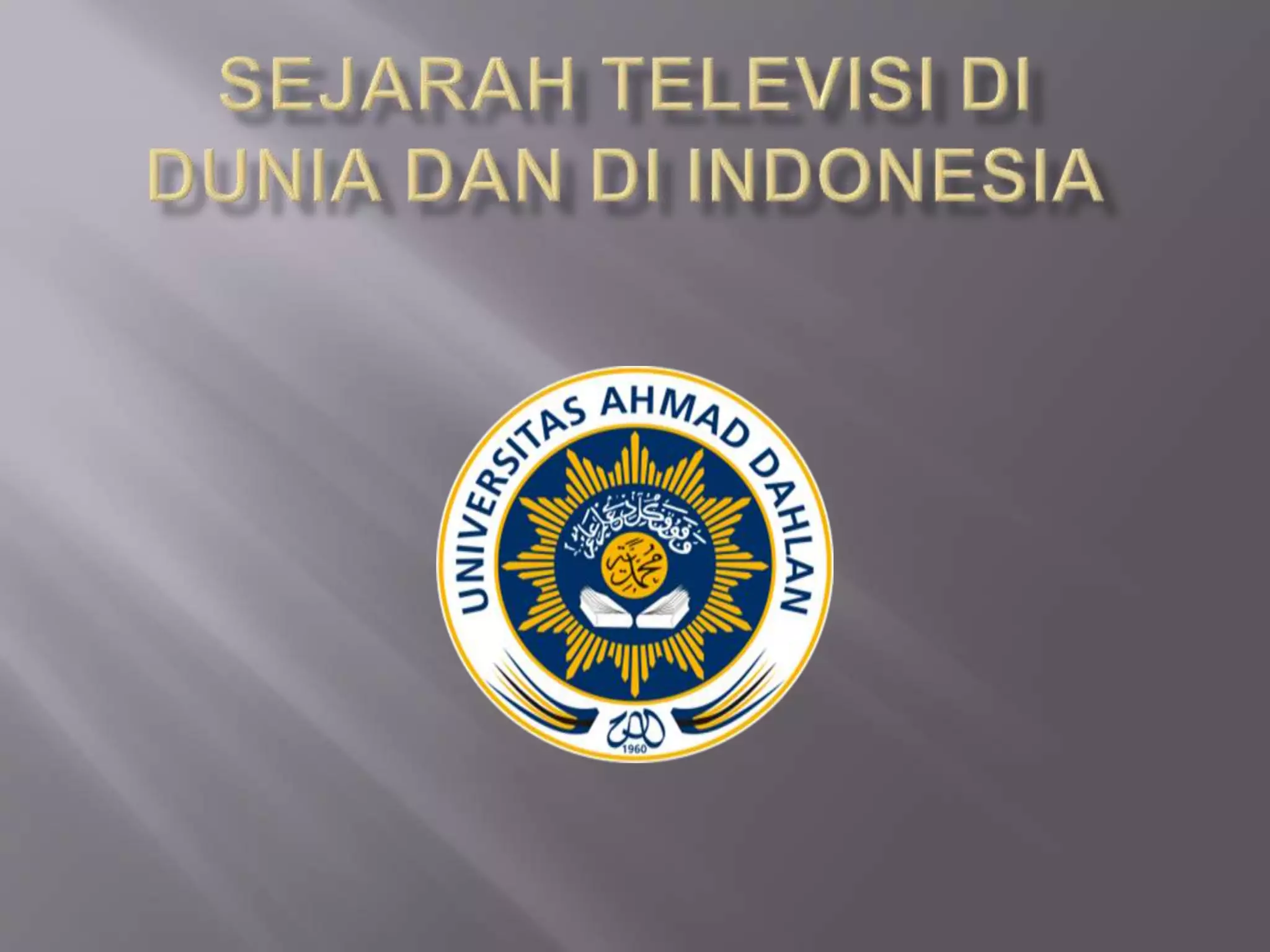 Fakta unik tentang dunia pertelevisian Indonesia