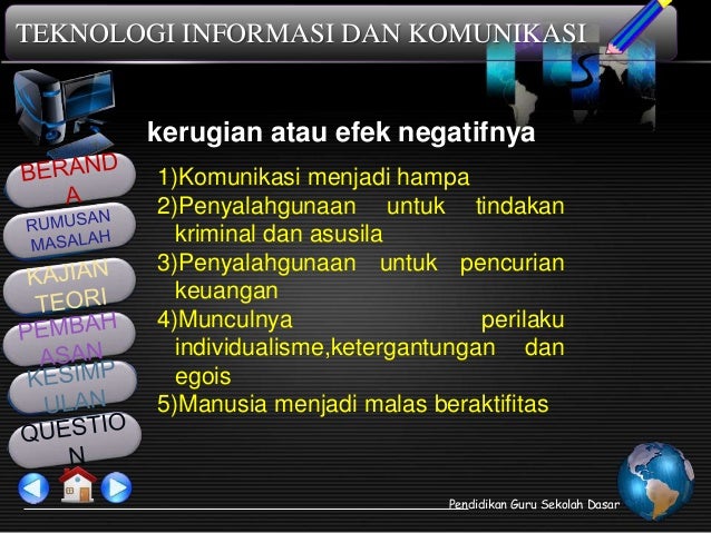 Sejarah dan perkembangan TIK di dunia dan Indonesia