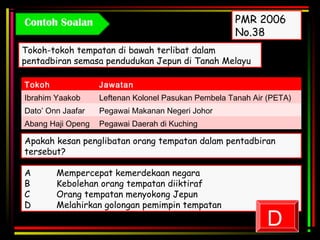 Sejarah tingkatan 3