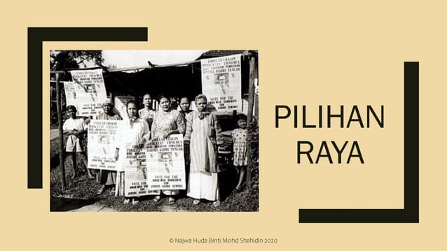 Sejarah Tingkatan 4 Bab 8  Pilihan Raya