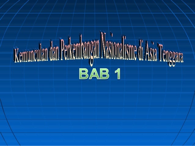 Sejarah Tingkatan 5 Bab1