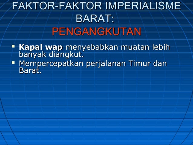 imperialisme sejarah tingkatan 5