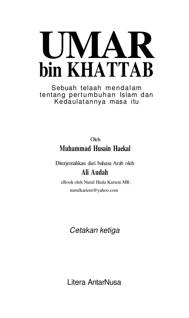 Sejarah Umar Bin Khattab