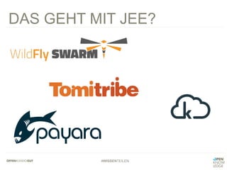 #WISSENTEILEN
DAS GEHT MIT JEE?
 