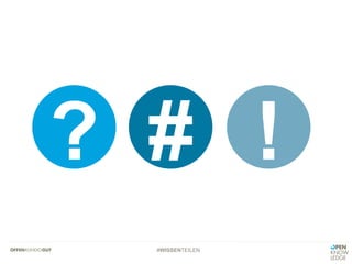 #WISSENTEILEN
? # !
 