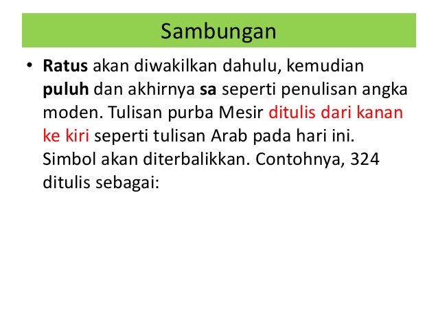 Sejarah & Perkembangan Matematik (MTE 3102)