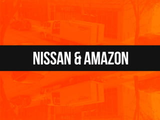 Within hours of topping the front page, the story of our
Nissan/Amazon partnership showed up across more than 150 articles...