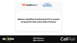 #SEJWebinar
@jasonjtatum
 