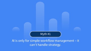 7
© Confidential 2025
AI is only for simple workflow management – it
can’t handle strategy.
Myth #1
 
