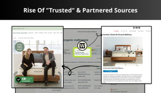 Rise Of "Trusted" & Partnered Sources
 