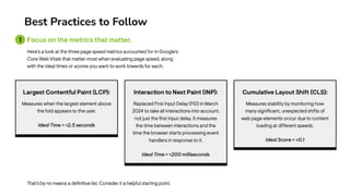 Best Practices to Follow
 