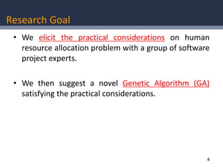 [SEKE 2014] Practical Human Resource Allocation in Software Projects ...