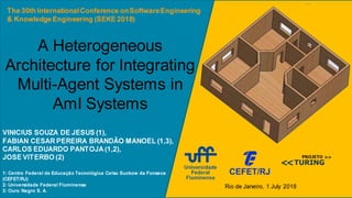 A Heterogeneous Architecture for Integrating Multi-Agent Systems in AmI Systems