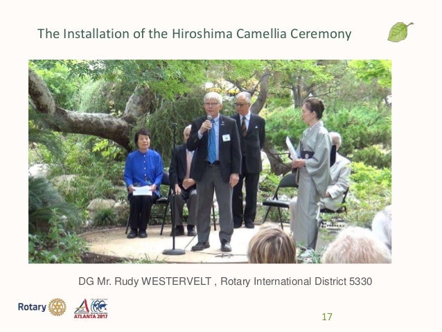 Presidential Peace Conference By Seki Hiroko Green Legacy