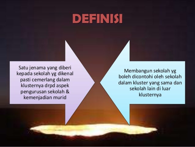 Sekolah Kluster