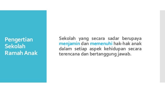 Sekolah Ramah Anak