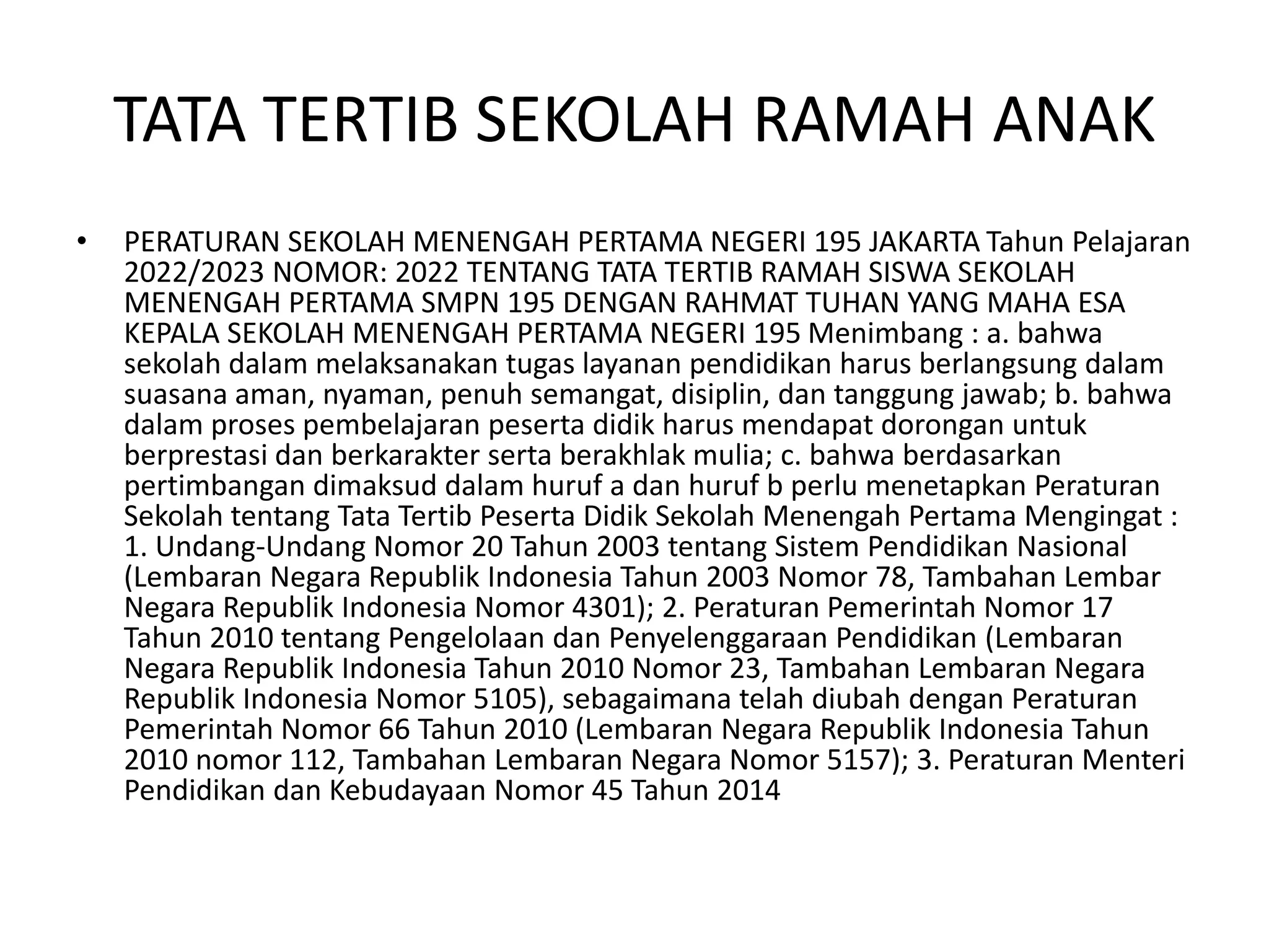 Panduan Sekolah Ramah Untuk Anak Anak Sekolah | PPT