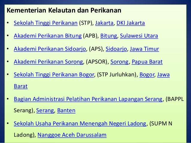 Sekolah tinggi kedinasan