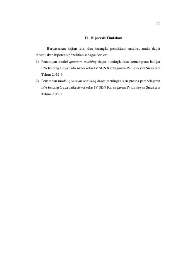 Skripsi Pgsd