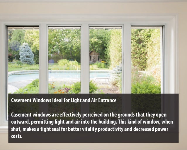 Basic Types of Windows Used by Builders