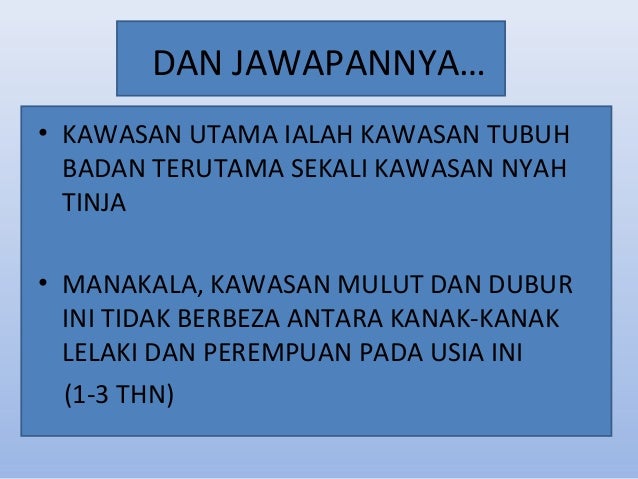 Seksualiti Semasa Kanak Kanak Dan Remaja