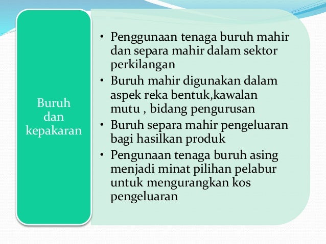 Sektor Ekonomi Sekunder