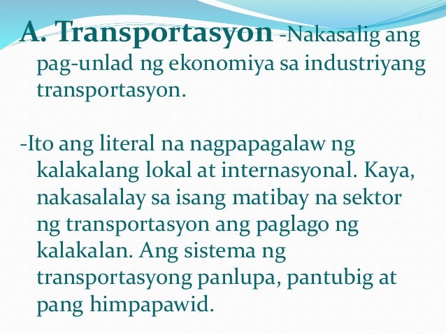Pangunahing Tulong Na Naidulot Sa Ekonomiya Ng Pilipinas Sektor ng paglilingkod