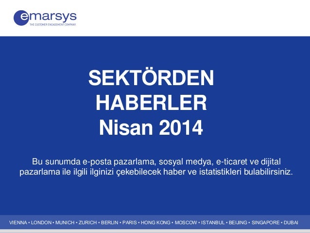 login paperless 141 2014 Sektörden Haberler Nisan Emarsys