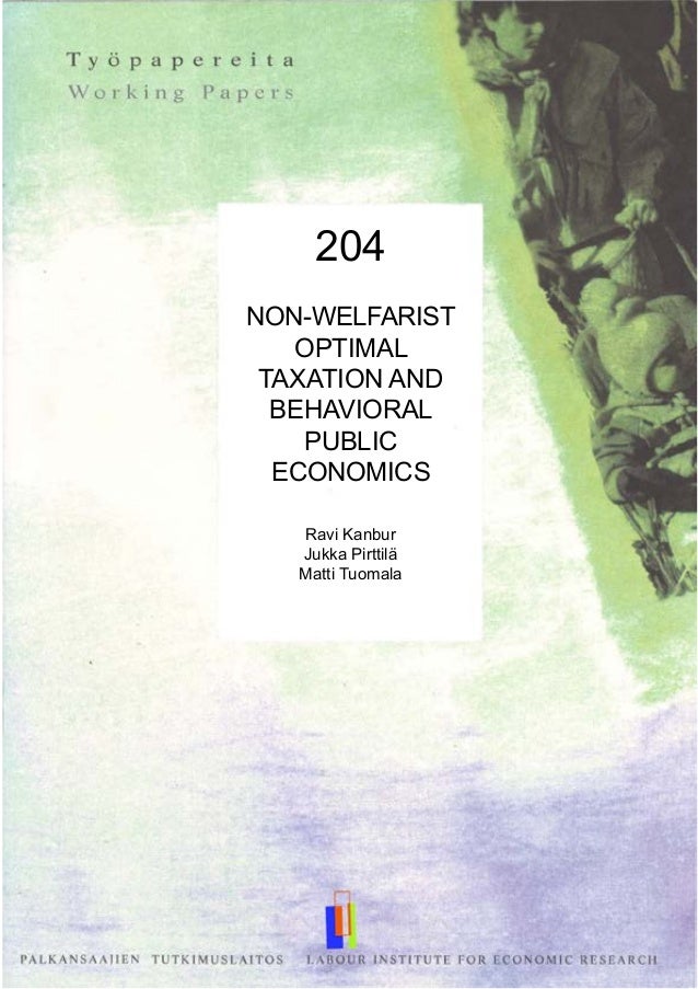 benefit principle of taxation economics