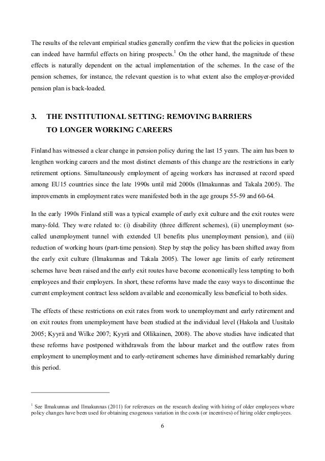 Age Segregation And Hiring Of Older Employees Low Mobility - 