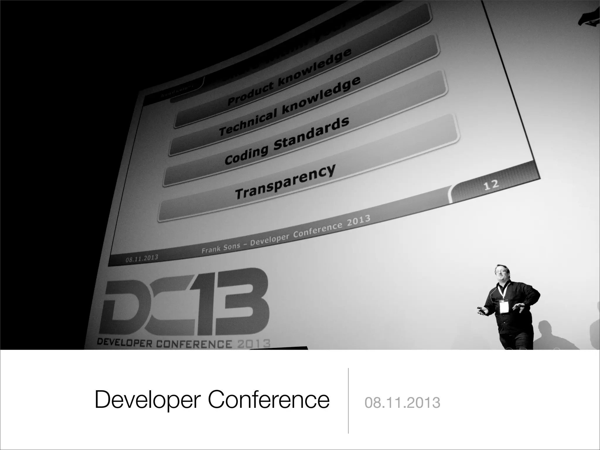 Developer Conference 08.11.2013
 