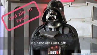 Ich habe alles im Griff!
Sam Howzit (CC BY 2.0)
 