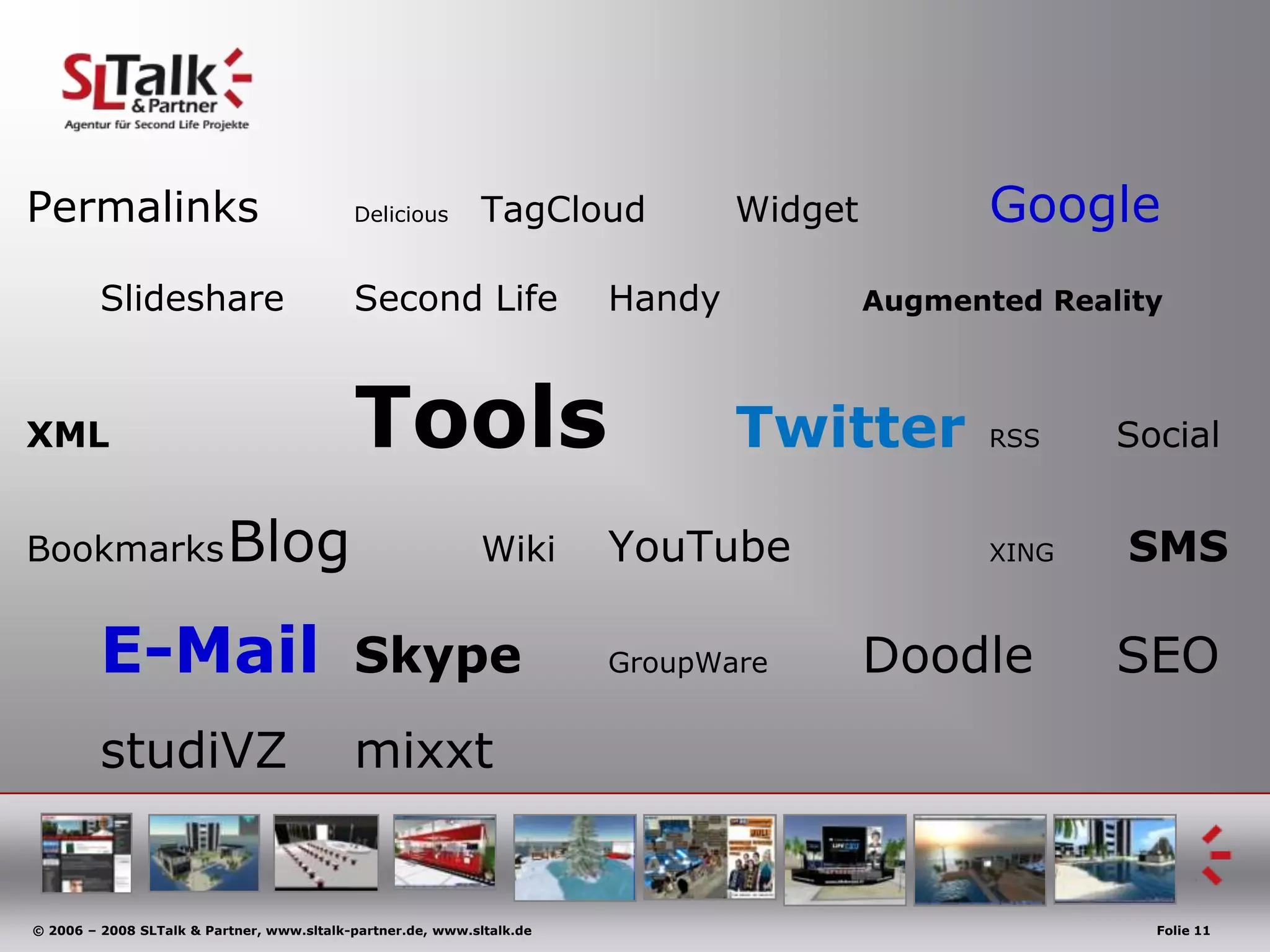 Selbstvermarktung Im Web20 Slideshare